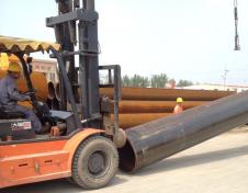 WE EXPORT LARGE CONTAINER CARGO-STEEL PIPE